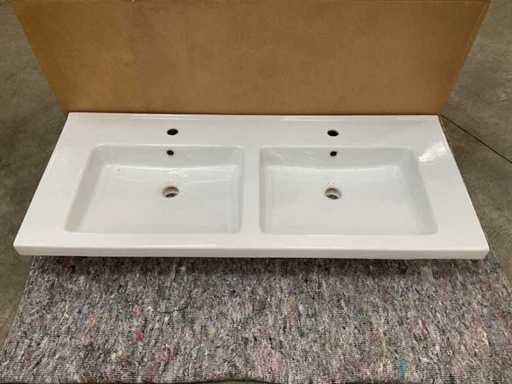 Sanijura Essentiel 120cm Doppio lavandino