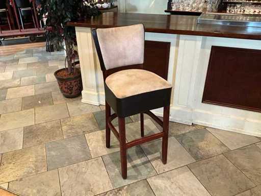 Faux leather bar stools (16x)