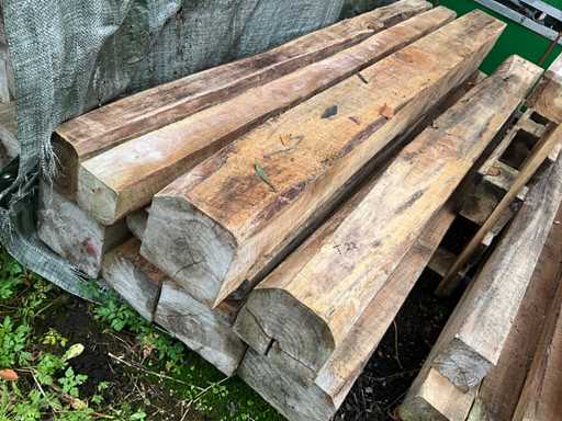 Bois de teck - Poutres (10x)