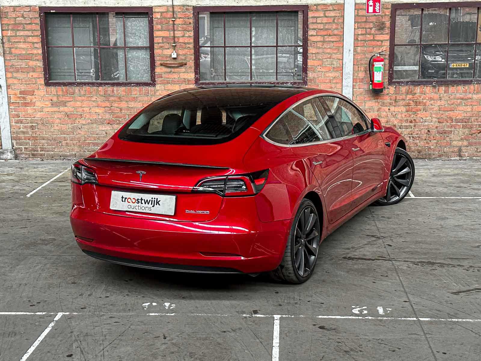 Tesla Model 3 Performance AWD 75 kWh 462pk 2019 (Origineel-NL + 1e Eigenaar), G-786-XK
