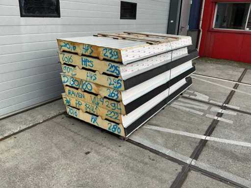 Profil sab - D 130/160 - Panele kanapkowe (7x) 18 m2