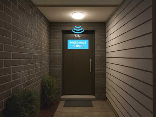  12W 4000K Opbouw LED Panelen met sensor (12x)