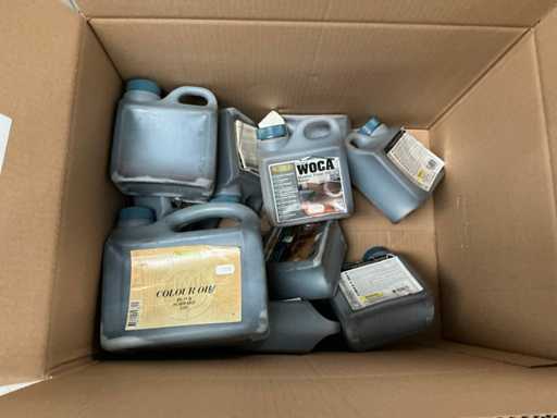 Diverse producten voor hout