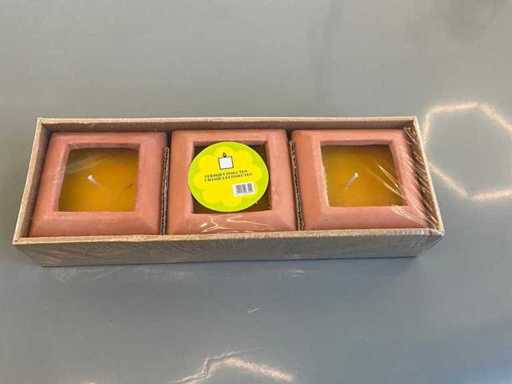 Decorative candles for insect control (72x)
