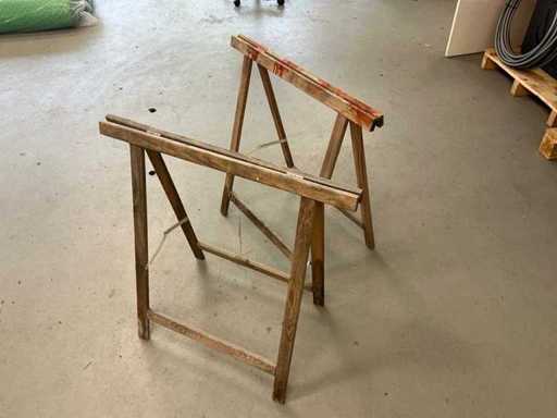 Werkbokken / zaagbokken (2 stuks)