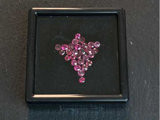 Rubin 2,50 carate Rubin natural