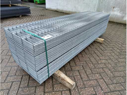 45x Heras - Dubbelstaafs hekwerk 8/6/8 (45x) 0,6m volbad gegalvaniseerd