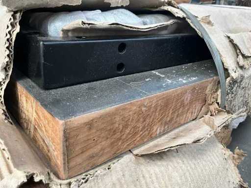 Wooden dining room table