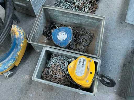 Hoist cu lanț Yale / Tralift (2x)