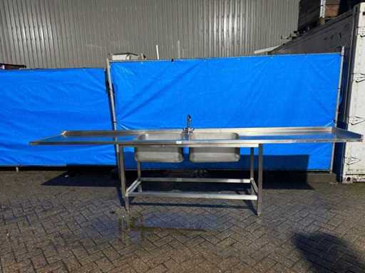 Chiuvetă dublă 370cm