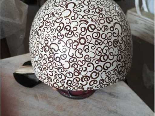 Vintage motorcycle helmet various models