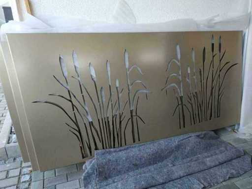 1x NOWY element ekranu prywatnego z motywem stroiku w brązie.