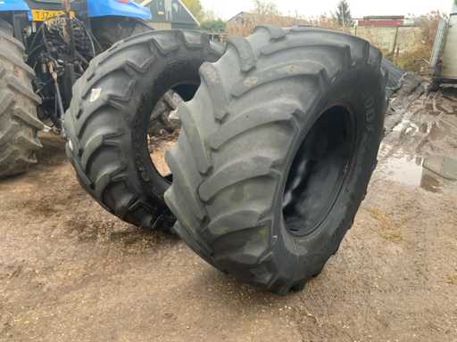 Pneu tracteur Goodyear Optitrac DT824 (2x)