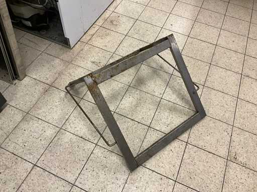 Stainless steel shelf