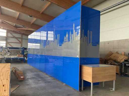 Glass Tear Wall - 15m