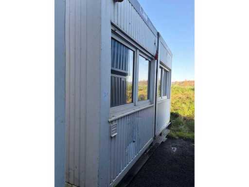 Container de birou cu sistem dublu de 20ft.