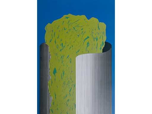 Wilhelm Beuermann - El Kantara - colour silkscreen printing