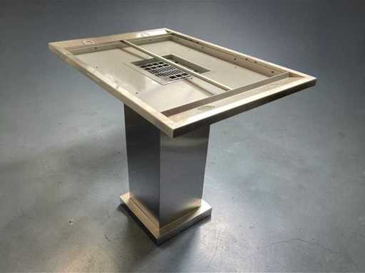 Miele DA390-5 island extractor hood 100x70cm