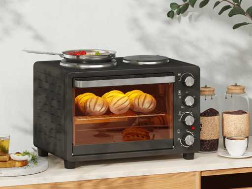 Four 28 L - four compact - plaque de cuisson