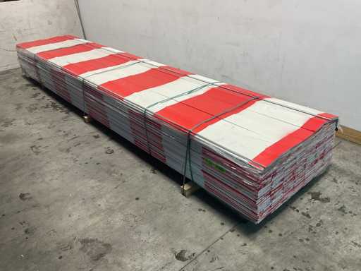 Vuren schrikplank geschaafd 510x15x2 cm (76x)