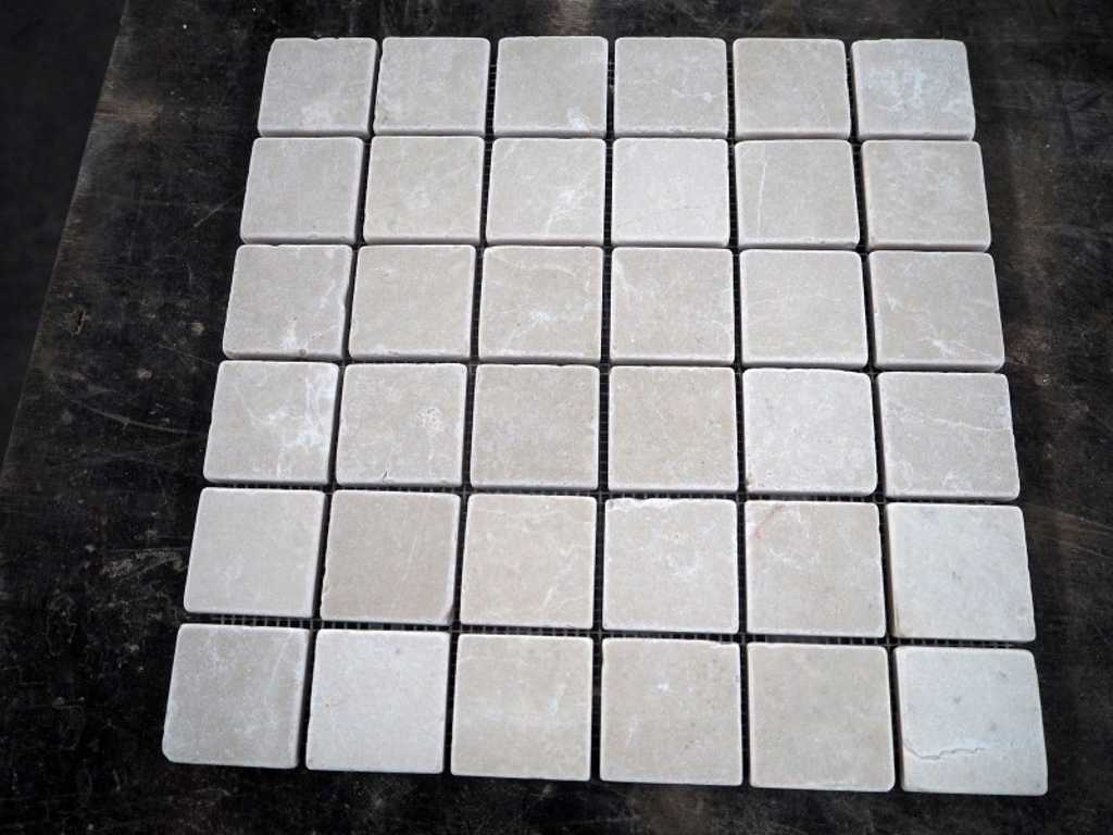 Stuoie per mosaico in pietra naturale 0,9m²