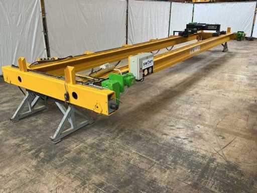 2000 Stahl 3.200 KG x 7,87 m Oberleitungskran