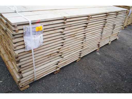 1,34 m³ Eiken planken 22mm