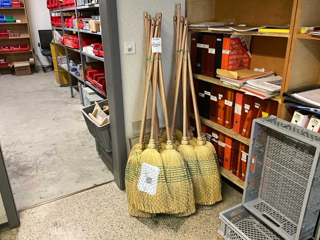Batch of rice brooms