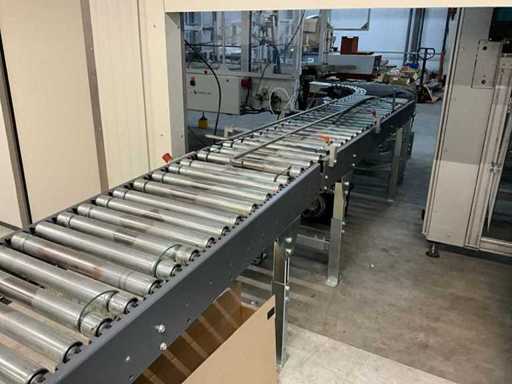 Nizzettore trasportatore a rulli (c)