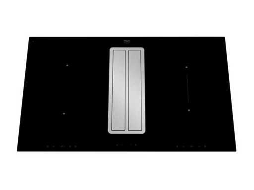 Pelgrim IKR2083RVS Inbouw inductiekookplaat met geïntegreerde afzuiging