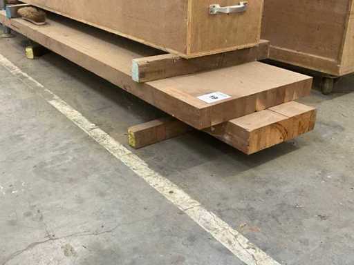 Piano de travail en bois massif