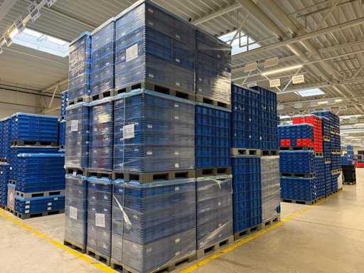 SSI SCHAEFER EURONORM STACKING BOX Plastic, crate size 600×400×210 mm