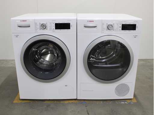 Serie Bosch|8 Lavatrice VarioPerfect & Serie Bosch|8 Asciugatrice a condensazione autopuliente