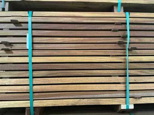 Geschaafde Okan plank (70x)