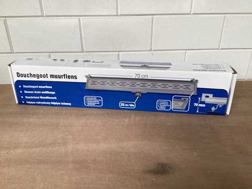 Scarico doccia Differnz in acciaio inox 70 cm (2x)