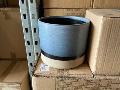Lot Coco Maison Indus Planter H22cm (30x)
