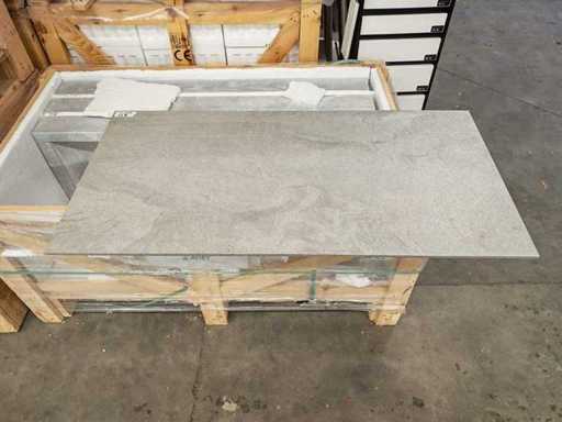 Qua Granite Cipollino Grigio Mat Vloertegel 60x120 cm 62,64 m²