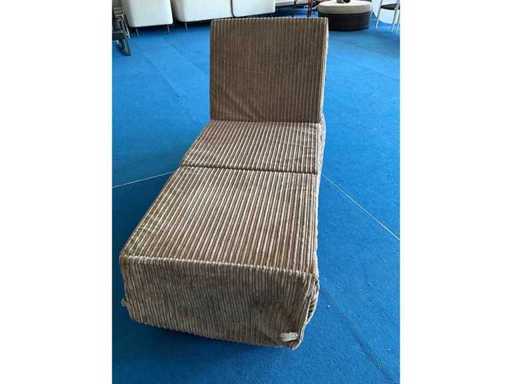 Cushion sunbed- Beige - 70x180cm