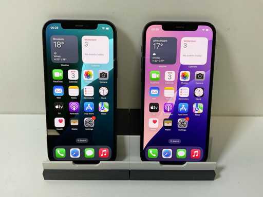 Apple iPhone 12 - 64GB - Nero (2x)