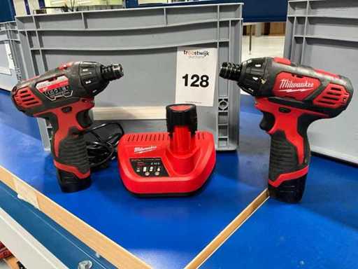 Milwaukee M12 BSD Screw Drill (10x)