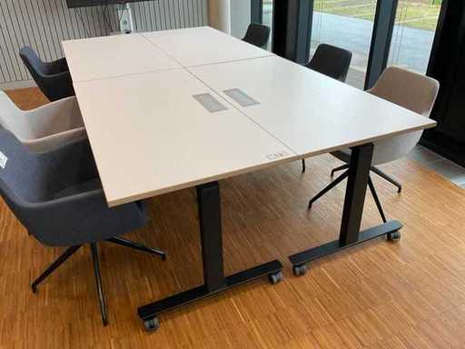 Palmberg Konferenz Konferenztisch (4x)