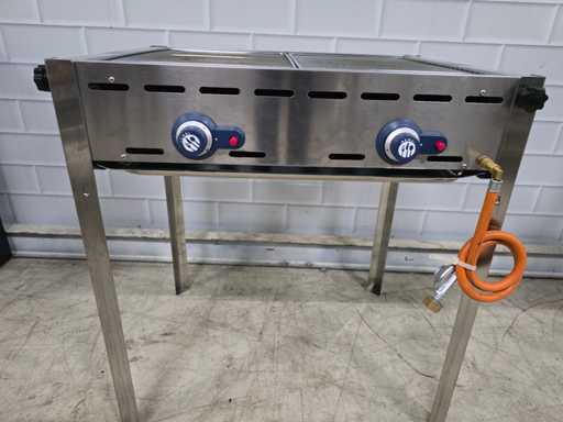 Hendi - Green Fire 2 Burner - BBQ à gaz