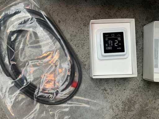 Elektrische Fußbodenheizung mit WLAN-Thermostat