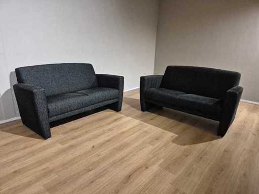 Montel - Officer - 2 seater sofas - sofa 2x)