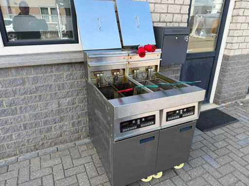 dubbel frituur - - hoog rendement - Friteuse