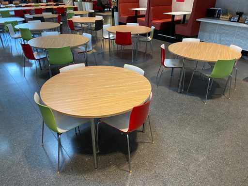 Arper Catifa/ Casala - 24 persoons kantine opstelling