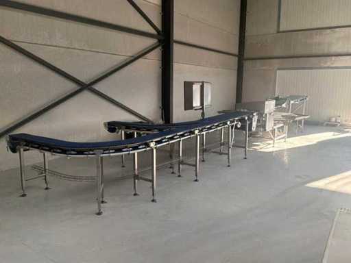 Smoked salmon production machines