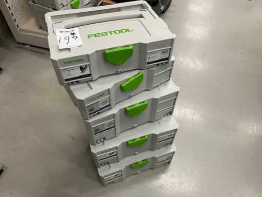Festool Systainer (5 fois)