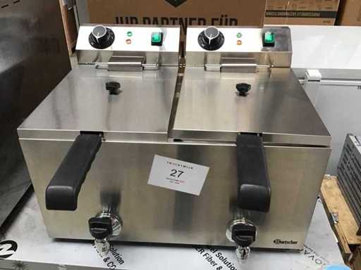 Bartscher Fritteuse 2x 10 L