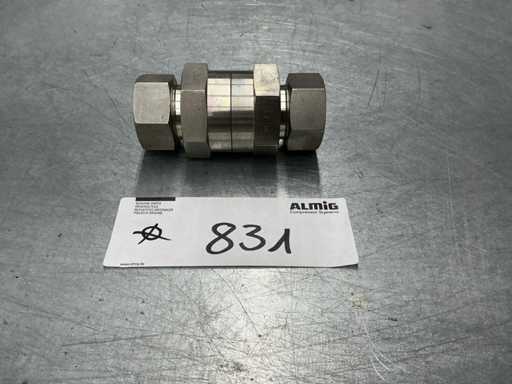 Rückschlagventil 28 l 0,2 bar 1.4571 (5x)